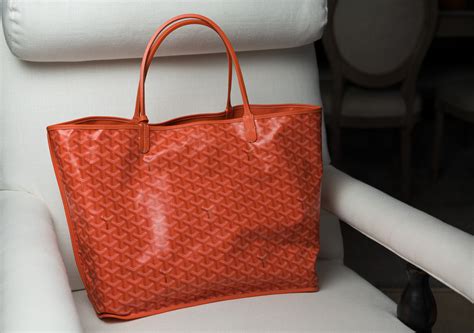 Goyard tote bag with zipper